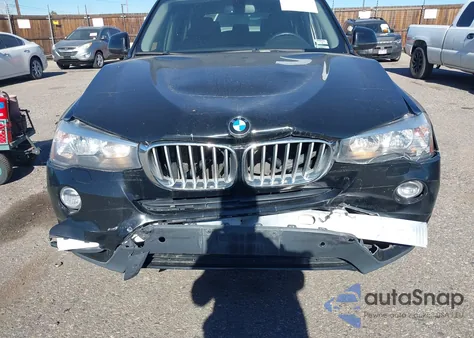 2017 BMW X3 xDrive28I из США, поврежденный, VIN 5UXWX9C39H0W73766